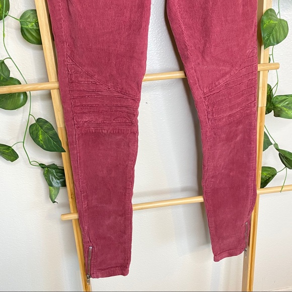 ANINE BING Corduroy skinny side zip pants 24 - Picture 7 of 13